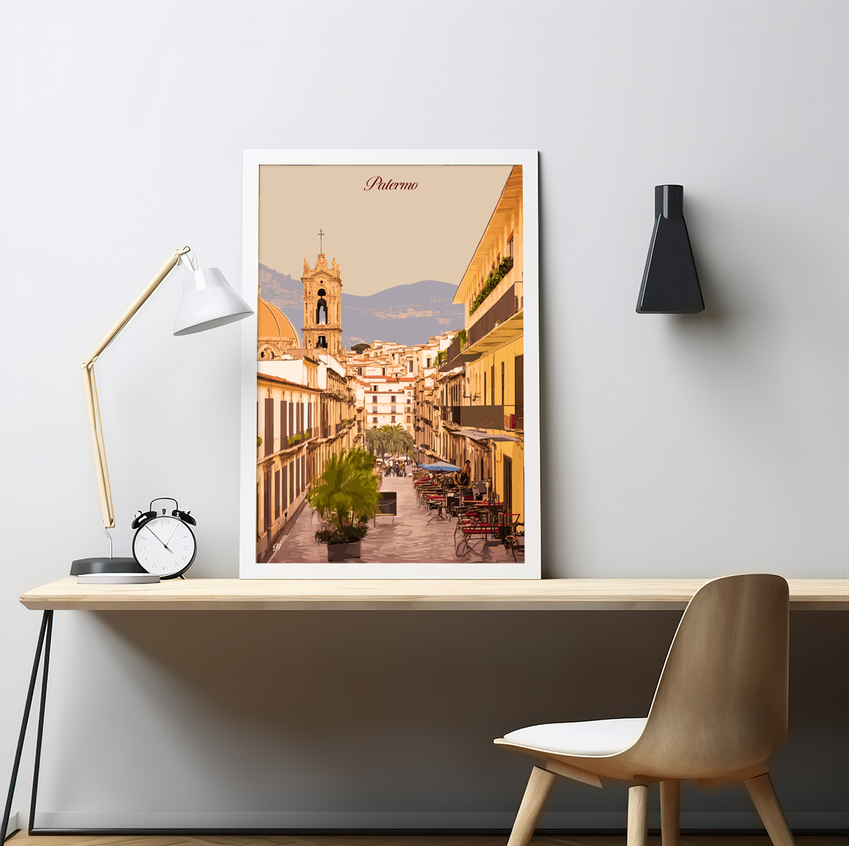 Palermo poster by bon voyage design